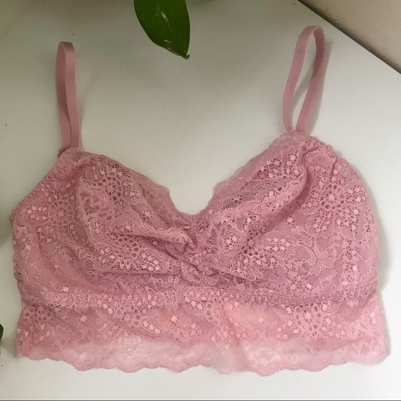 PINK Light Pink Lace Bralette - Picture 7 of 9